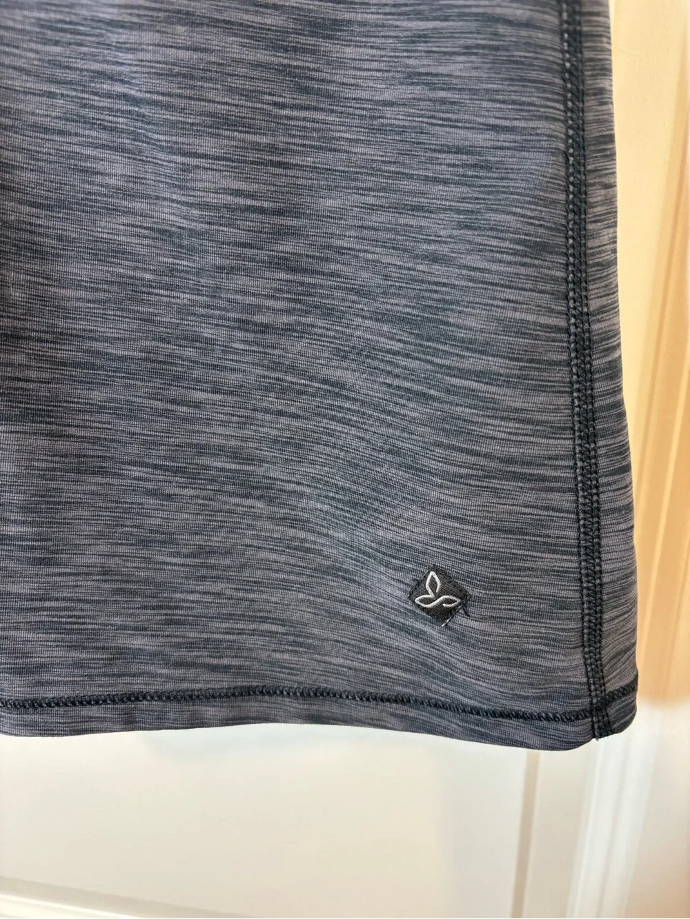 Prana Black Heather Strappy-Back Tank - Picture 2 of 5